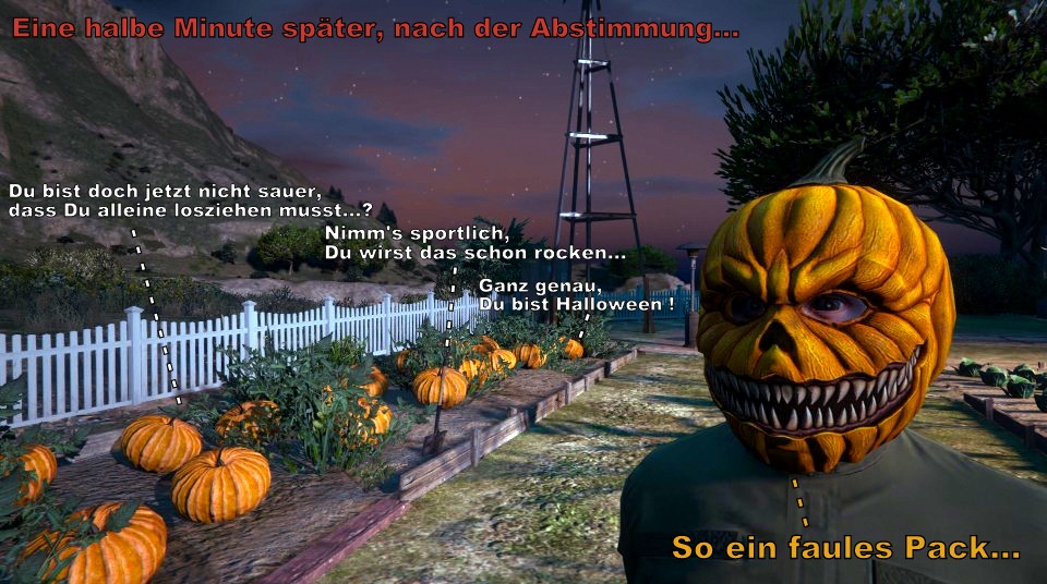 Arbeitsmoral zu Halloween (3.Teil)